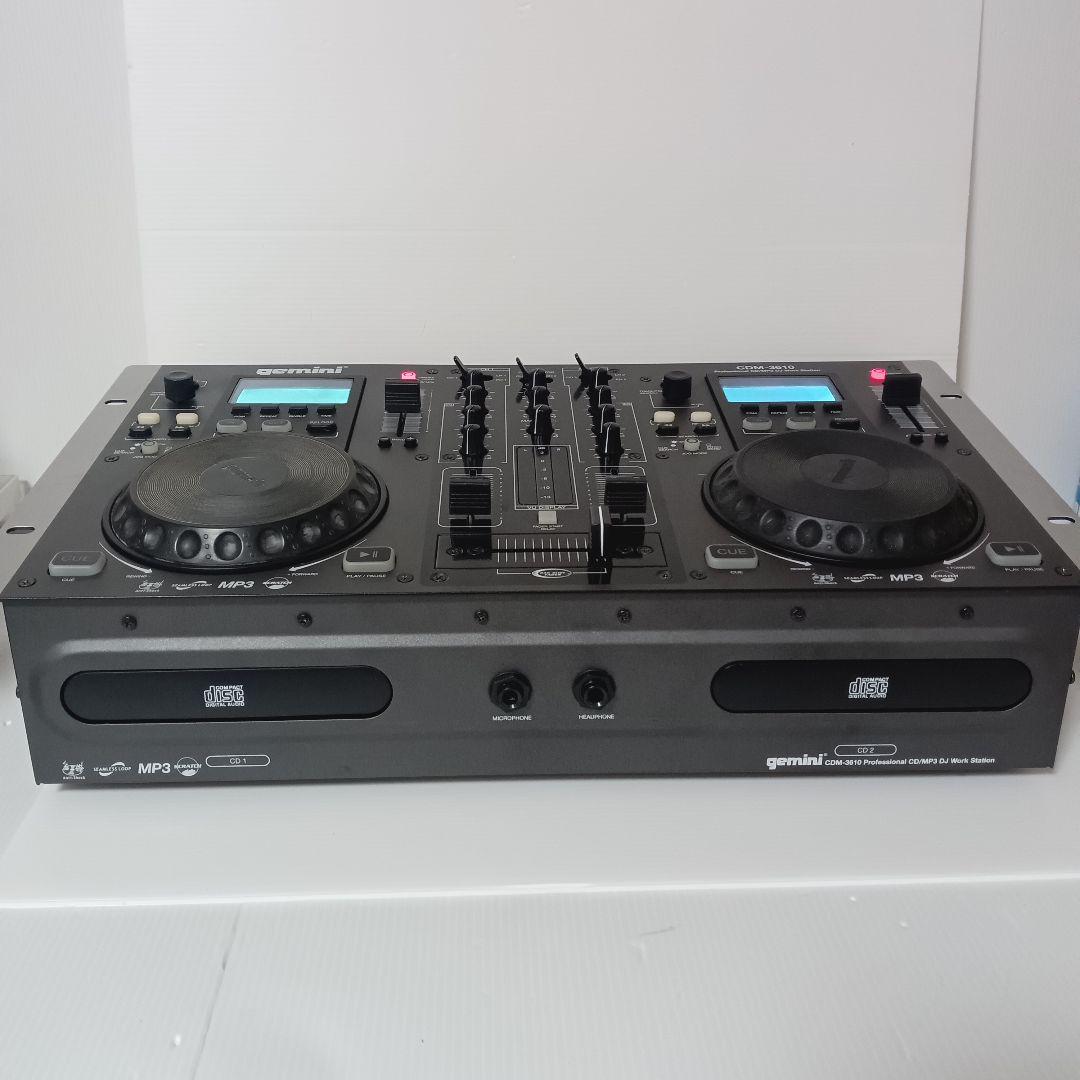 Gemini CDM-3610 DJ 通電確認 現状品 ミキサー ジェミナイ