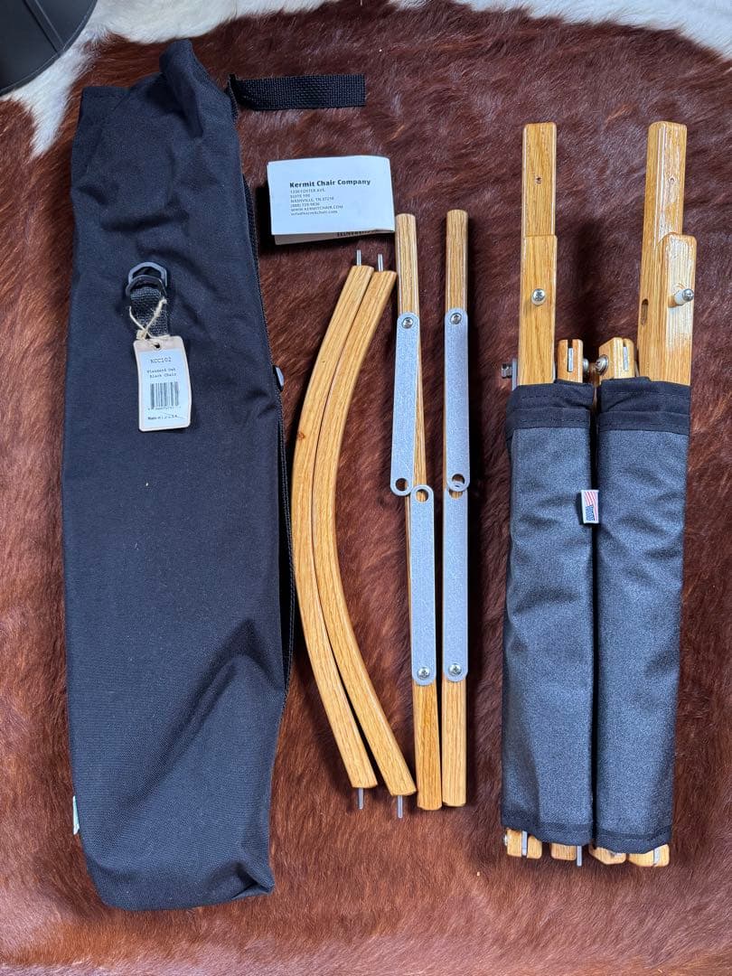 【新品未使用】KERMIT CHAIR カーミットチェア （ブラック）