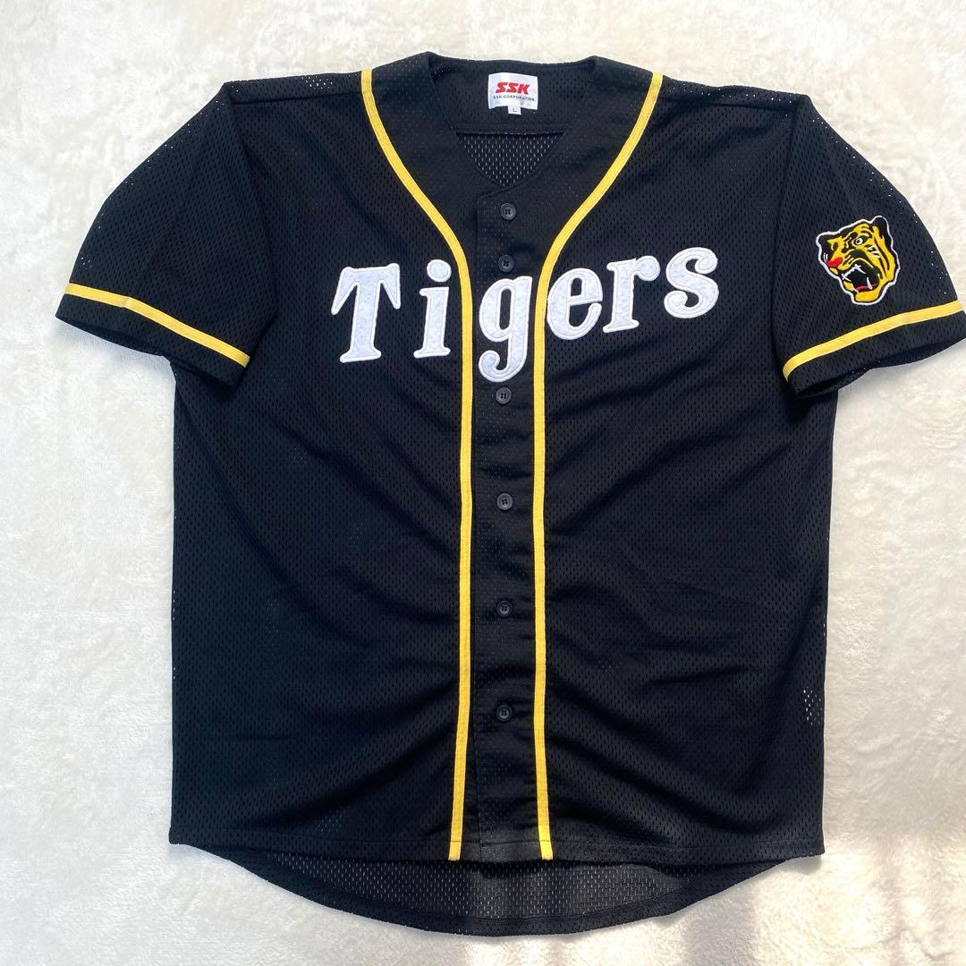 阪神タイガース SSK✨レアカラー ブラック✨応援ユニフォーム グッズ 観戦 L