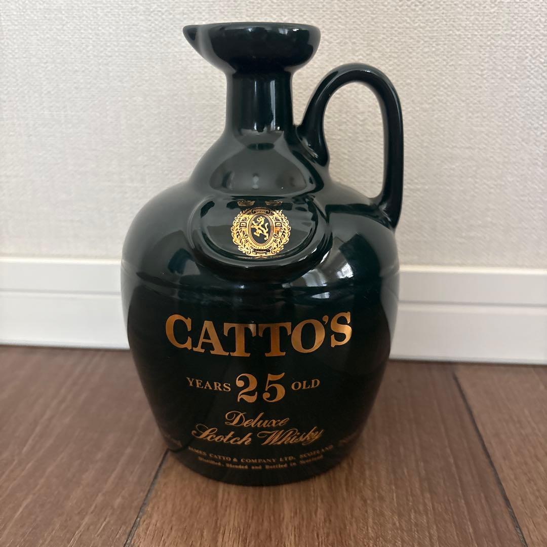 CATTO'S 25年熟成スコッチウイスキー deluxe750ml 希少　古酒