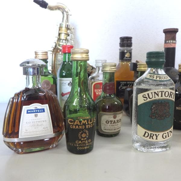 古酒 ミニボトル ウィスキー リキュール など まとめて 25本セット