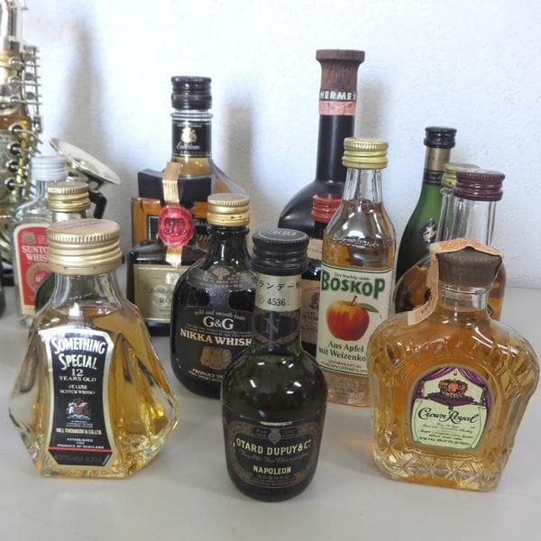 古酒 ミニボトル ウィスキー リキュール など まとめて 25本セット