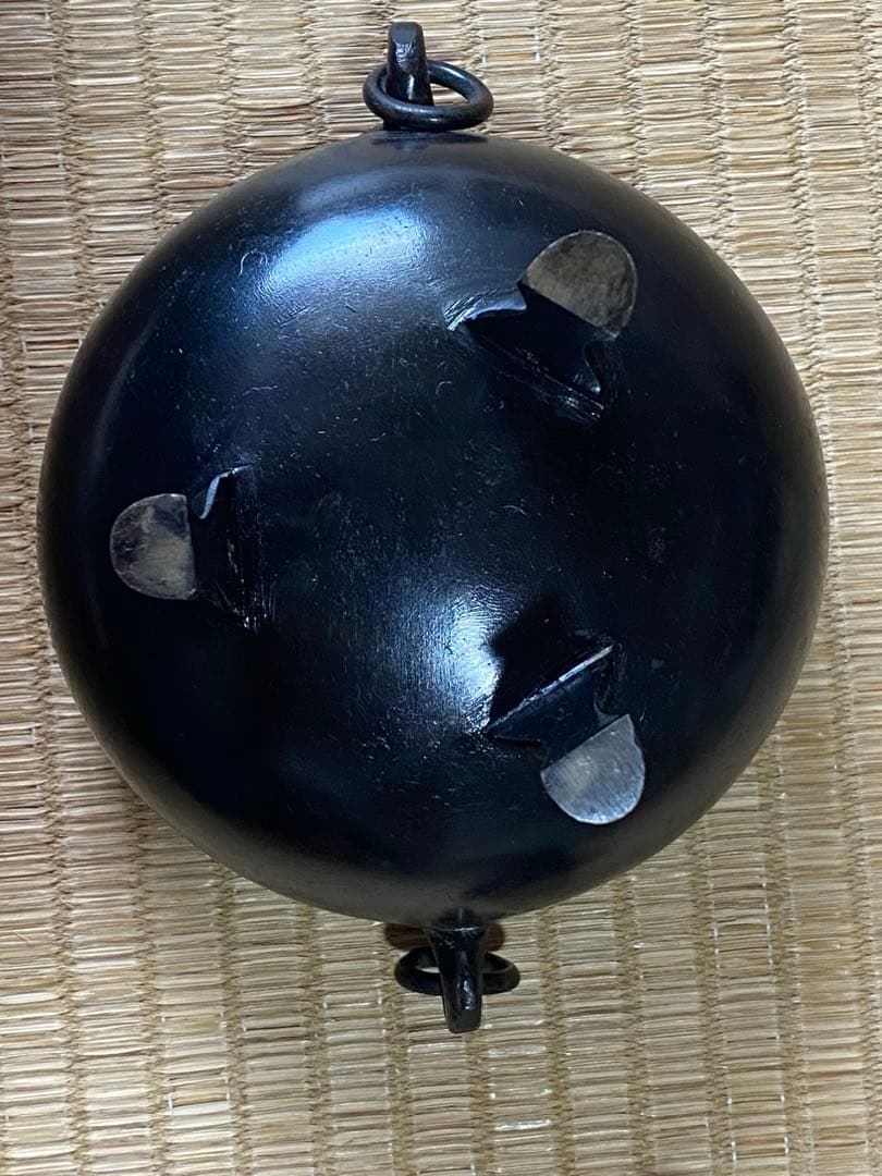 ♦獅子飾り 自在遊環 三足香炉 高岡銅器 銅製 唐金 香道具 置物 飾り 骨董品