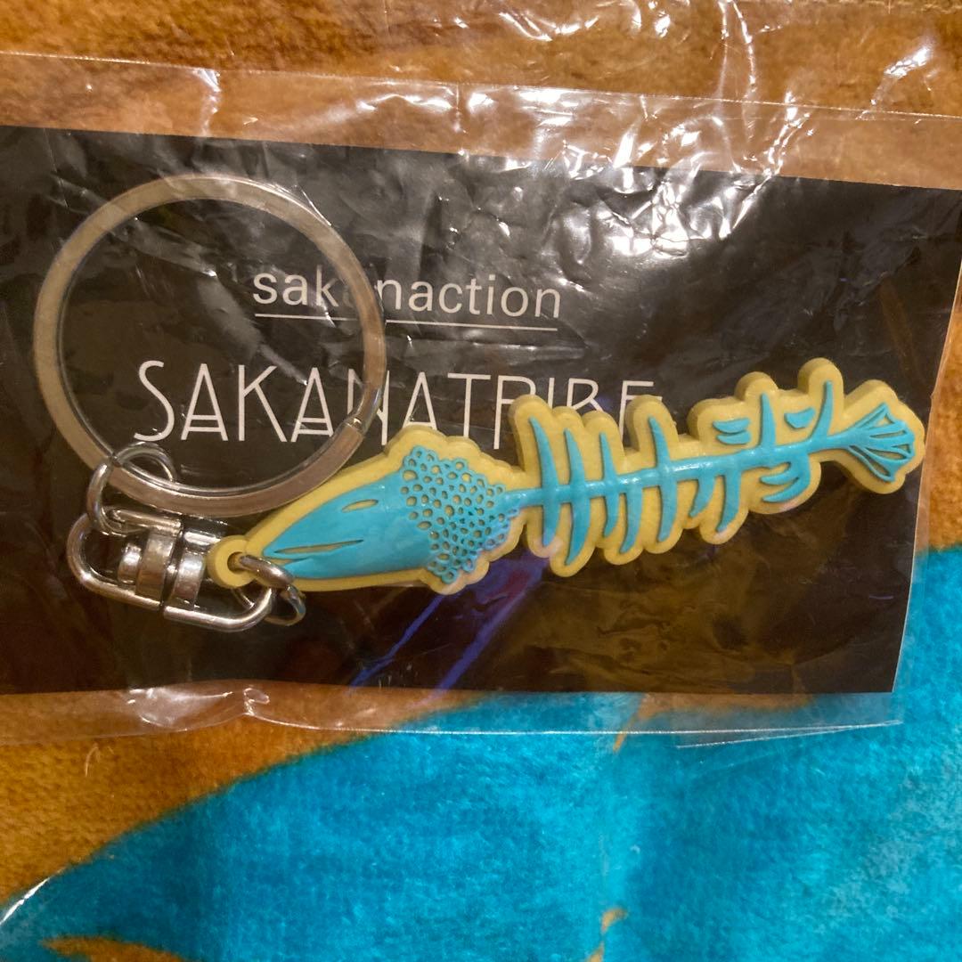 ✳️サカナクション 骨ロゴストラップ ➕タオルマフラー‼️✳️楽屋で頂いたもの