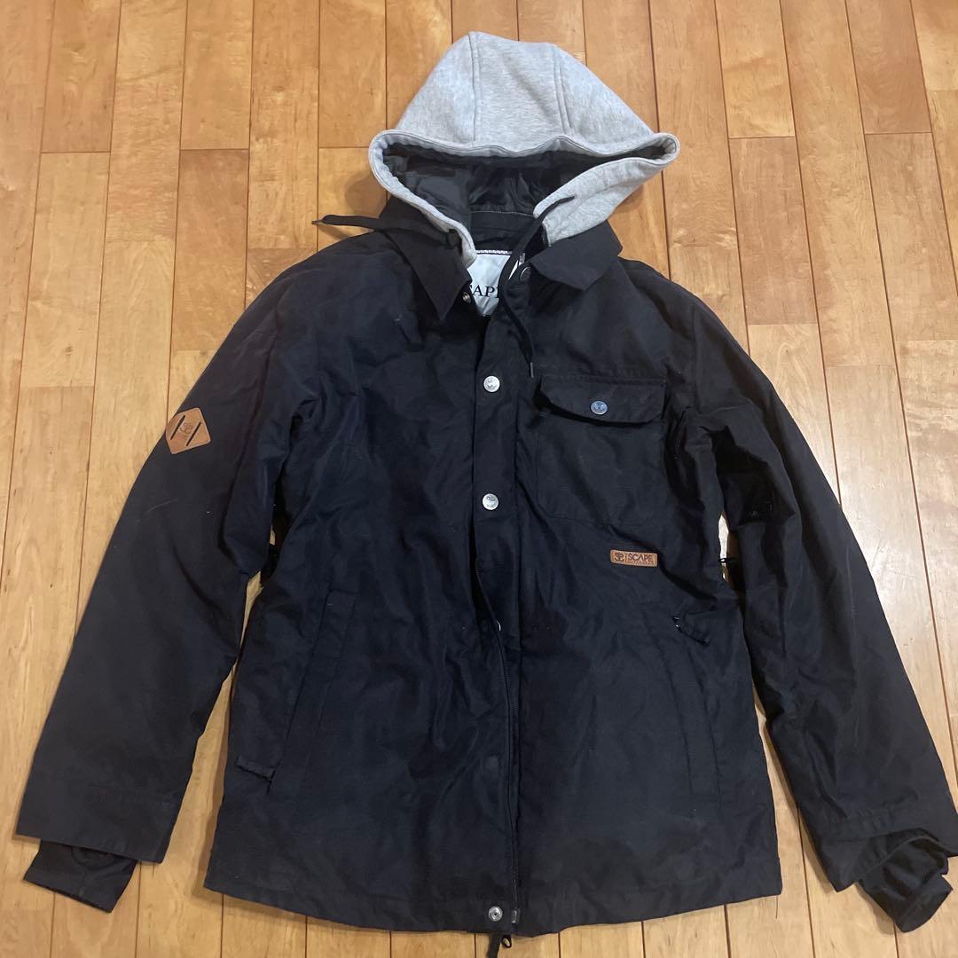 ESCAPEエスケープスノーボードウエアレディースMスキーウエア上下セット美品