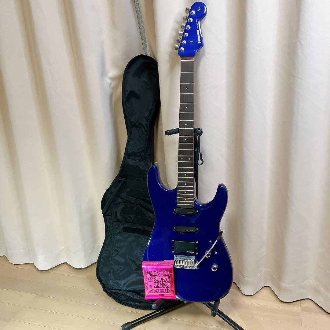 限定】FERNANDES LIMITED EDITION SSH 青 エレキ
