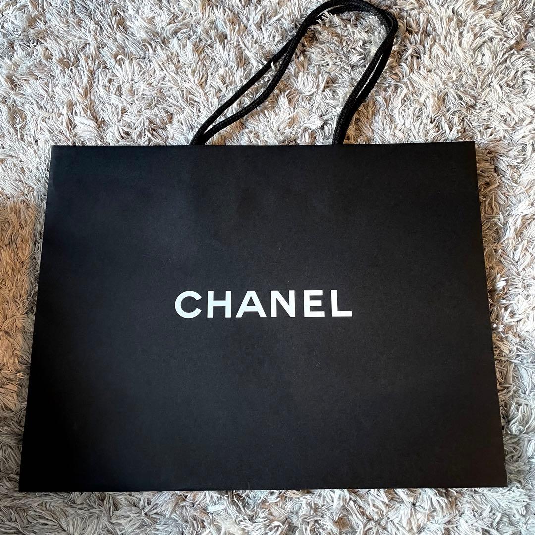 【美品】CHANEL シャネル 大きい空箱&ショッピング袋