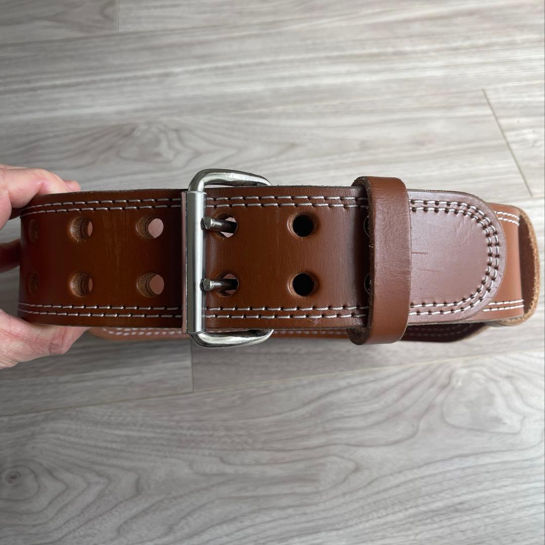 GOLDGYM ゴールドジム プロレザーベルト サイズS