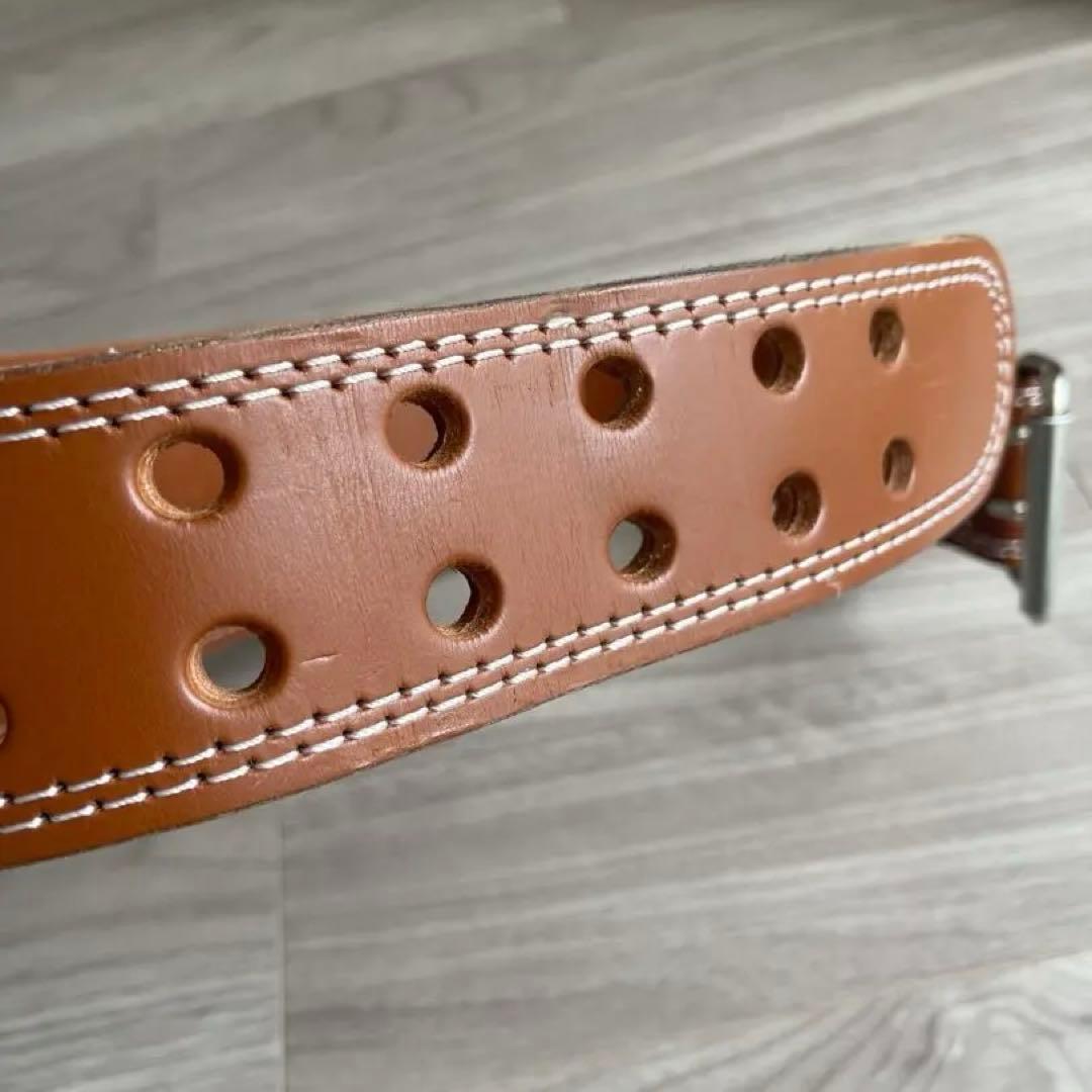 GOLDGYM ゴールドジム プロレザーベルト サイズS