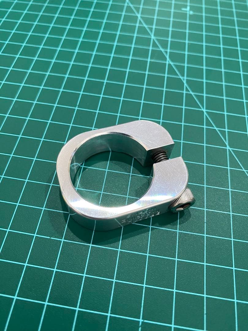 ブルックリンマシンワークス/シートクランプ/シルバー/29.8