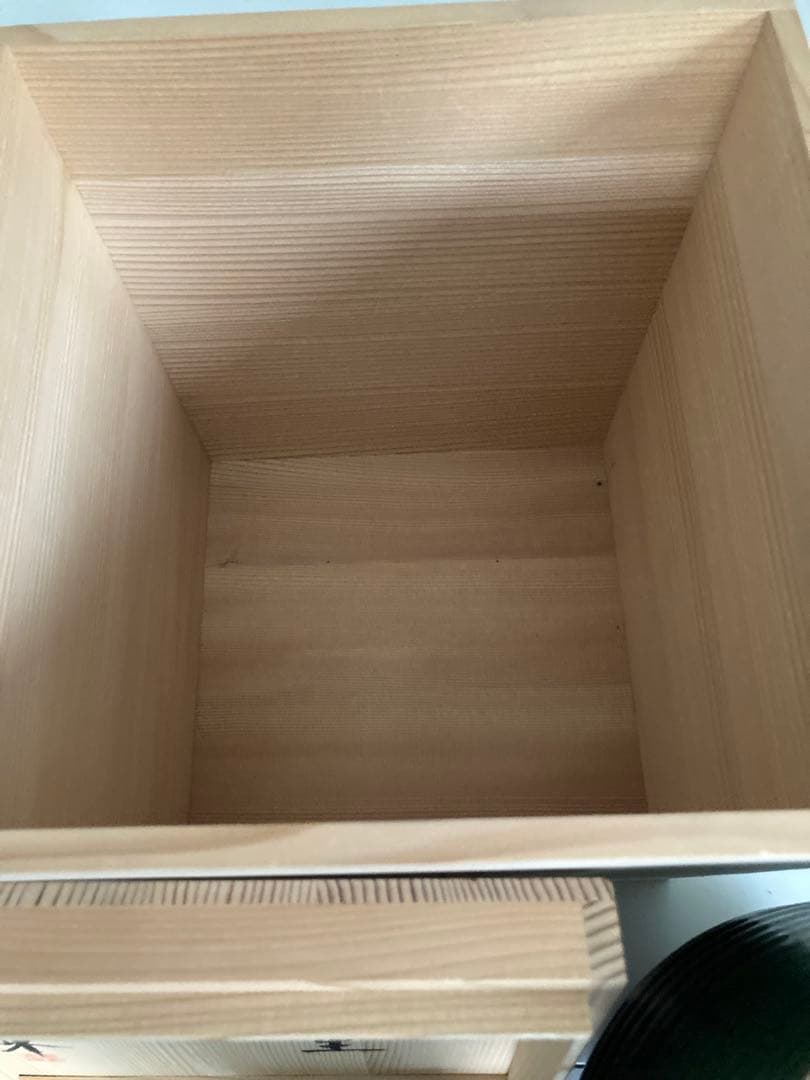 吉峰窯　志賀忠吉（吉峰）作 緑釉花生　大きいサイズ　花差し花瓶壺窯共箱しおり付き