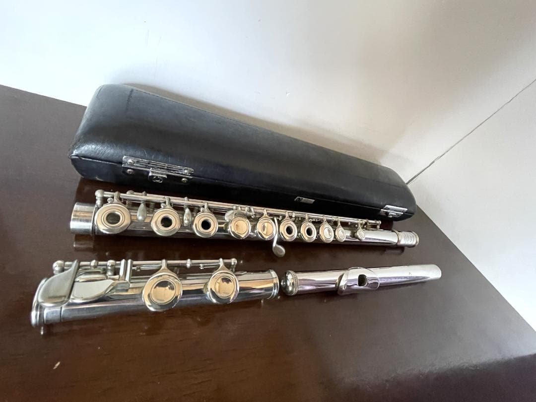 ムラマツフルート インラインリングキー 頭部管銀製 ＭＲ－１２０