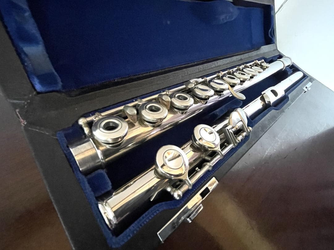 ムラマツフルート インラインリングキー 頭部管銀製 ＭＲ－１２０