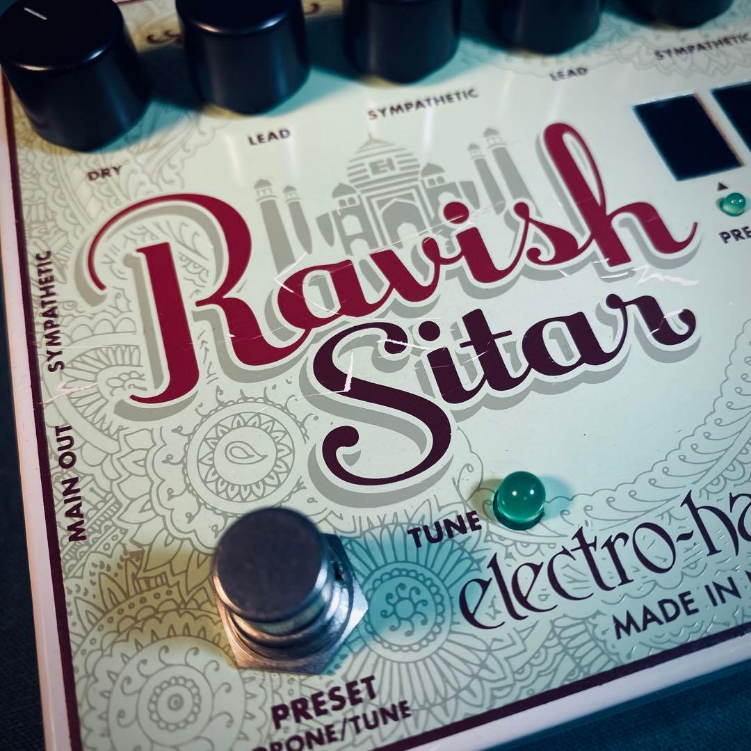 ギター electro harmonix Ravish Sitar