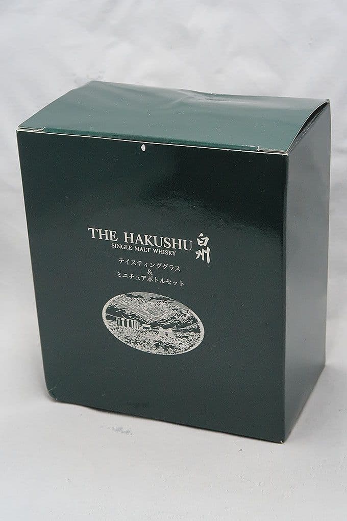 サントリー 白州 １２年 ミニチュアボトル・テイスティンググラスセット