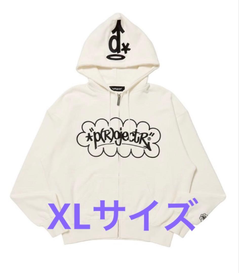 Eric Haze x p(R)ojectR® パーカー XL 白