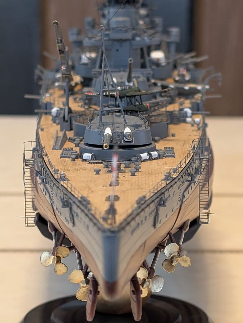 旧 日本海軍 高速戦艦 榛名 1/350