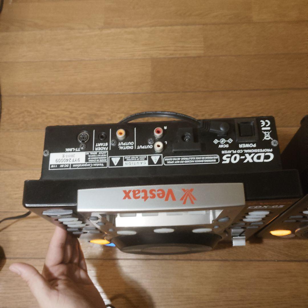 2009年 vestax CDJ CDX-05 2つでセット 基本動作確認済み品