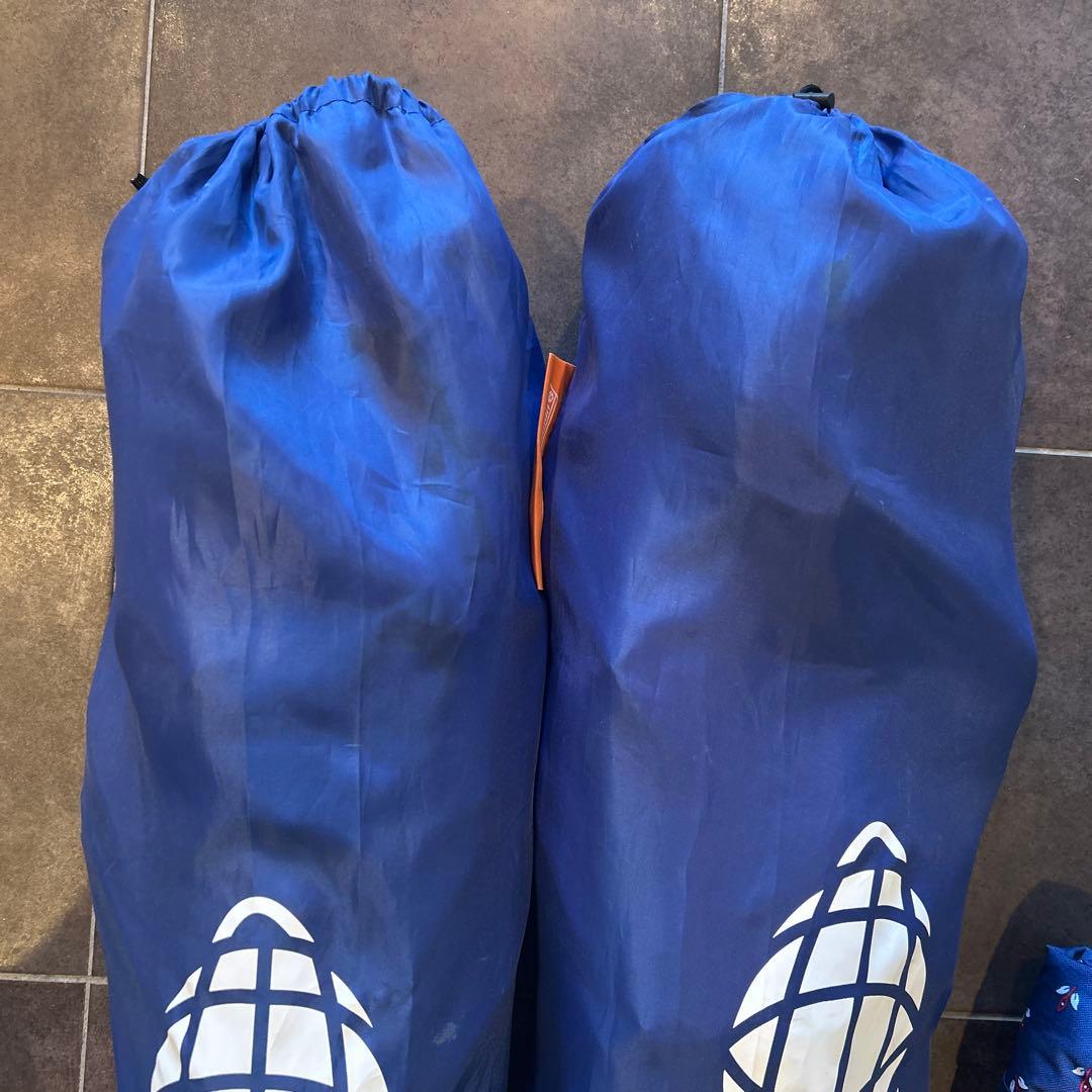 Coleman×ビームス バンダナ柄 アームチェア2脚 同柄シート 計3点セット