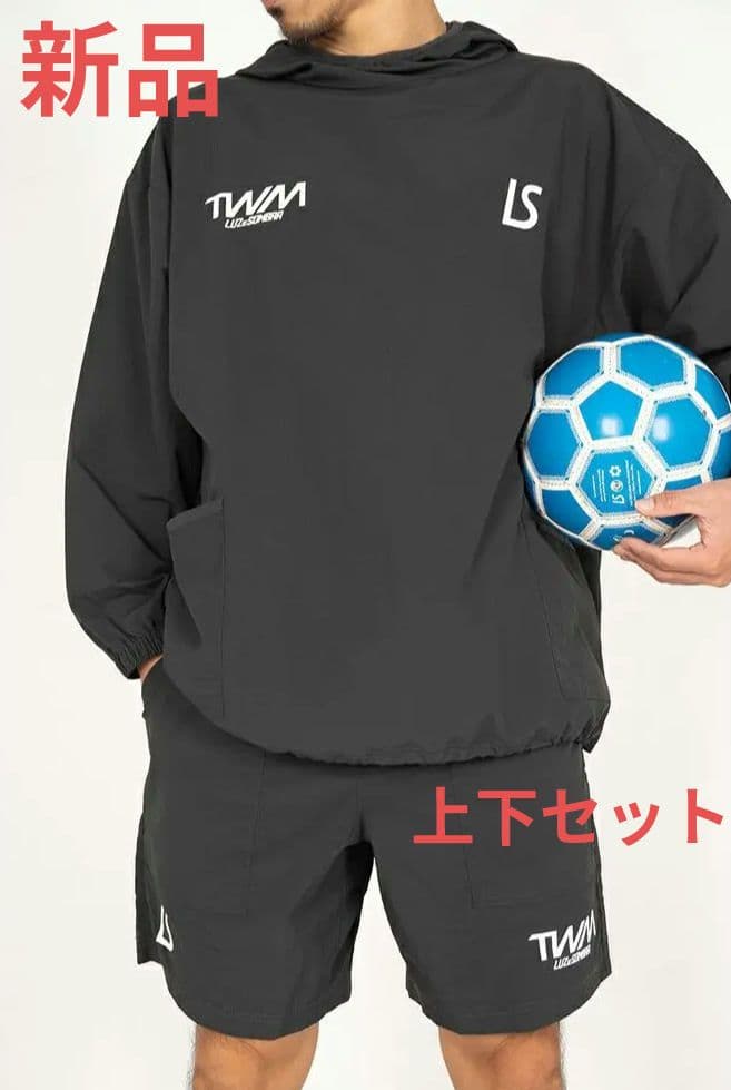 新品LUZe　ルースイソンブラ TWM NYLON YAKKE トップ　パンツ