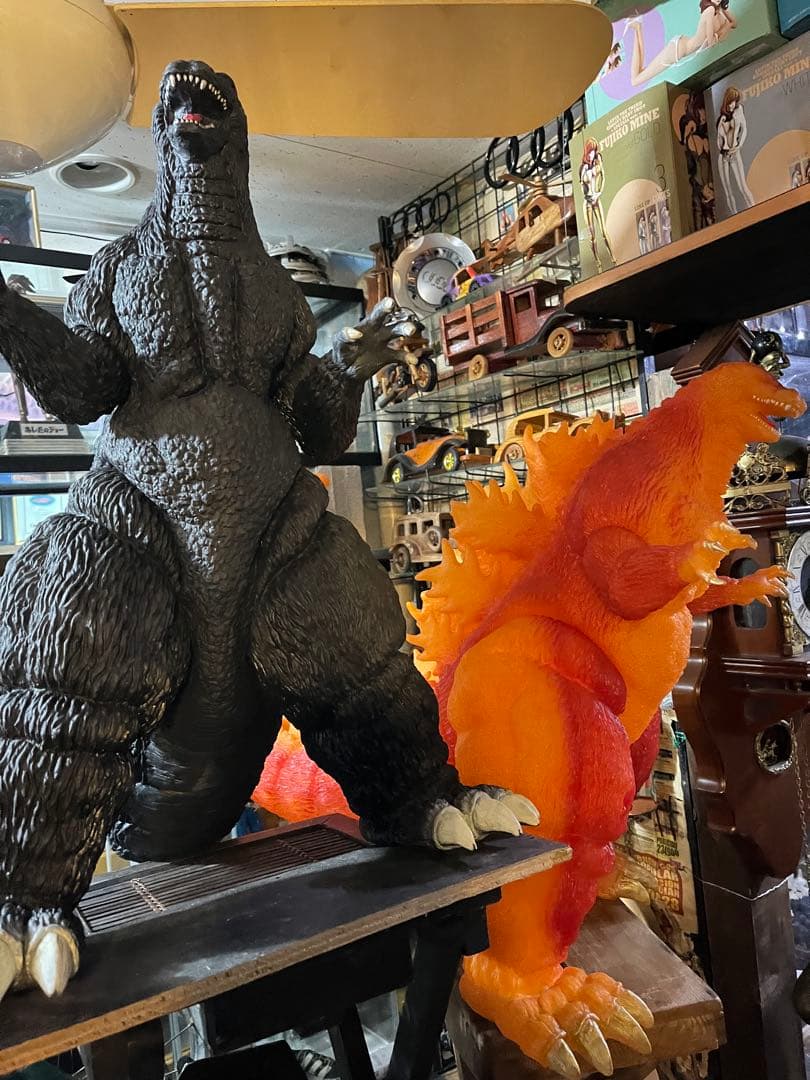 秀ちゃんです 特大ゴジラ120、バンダイゴジラ120、1994年東宝映画、