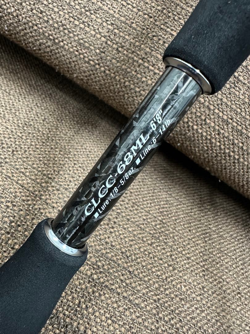 ②【美品】エバーグリーン ライトキャバルリー CLCC-68ML 釣竿