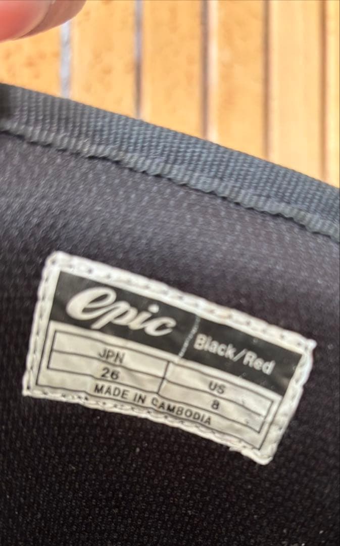 【使用感少】スノーボードブーツ Epic メンズ26cm BOA