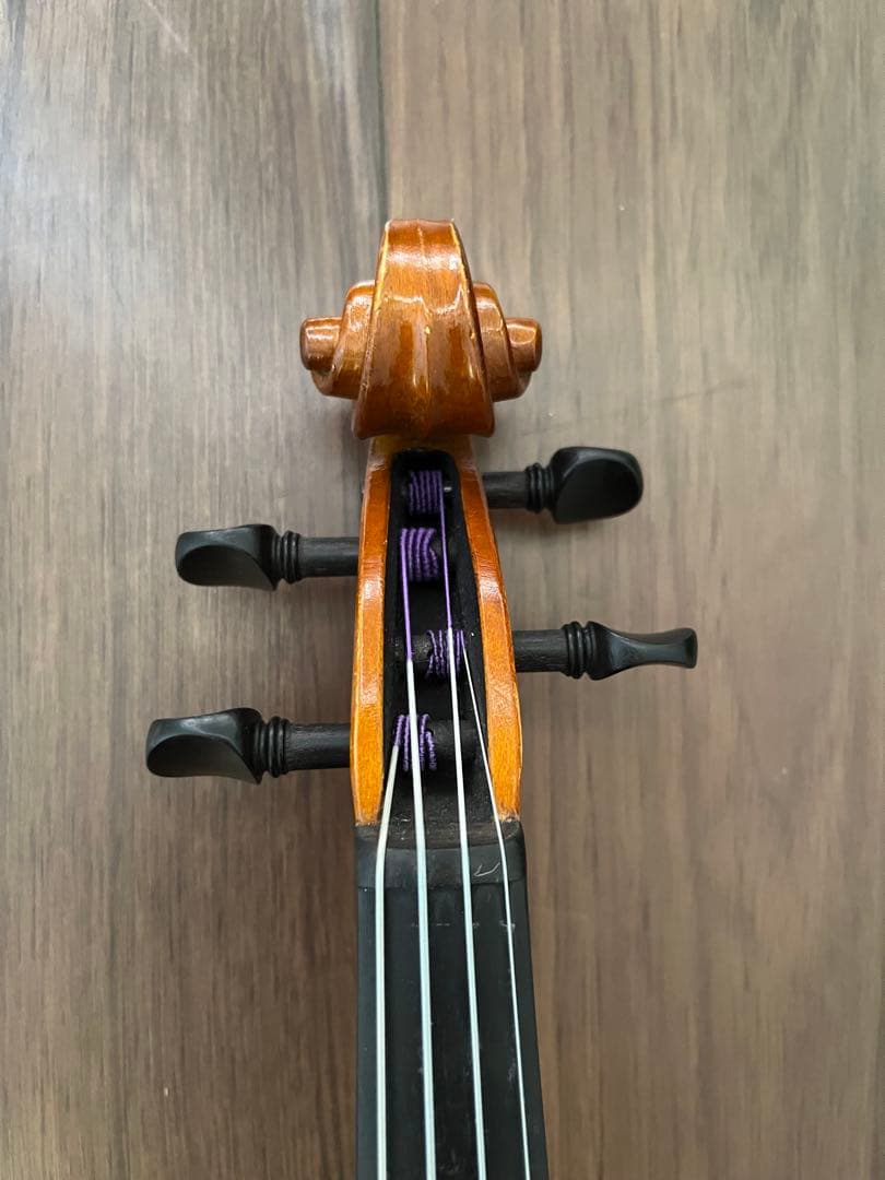 ペゾルト　801 バイオリン 1/2サイズ　本体 肩当て　アルシェ弓　ケース付き