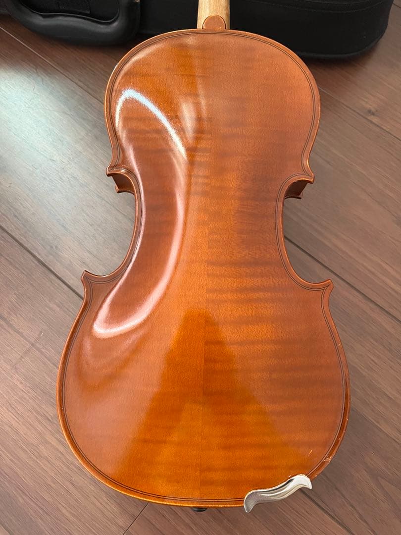 ペゾルト　801 バイオリン 1/2サイズ　本体 肩当て　アルシェ弓　ケース付き