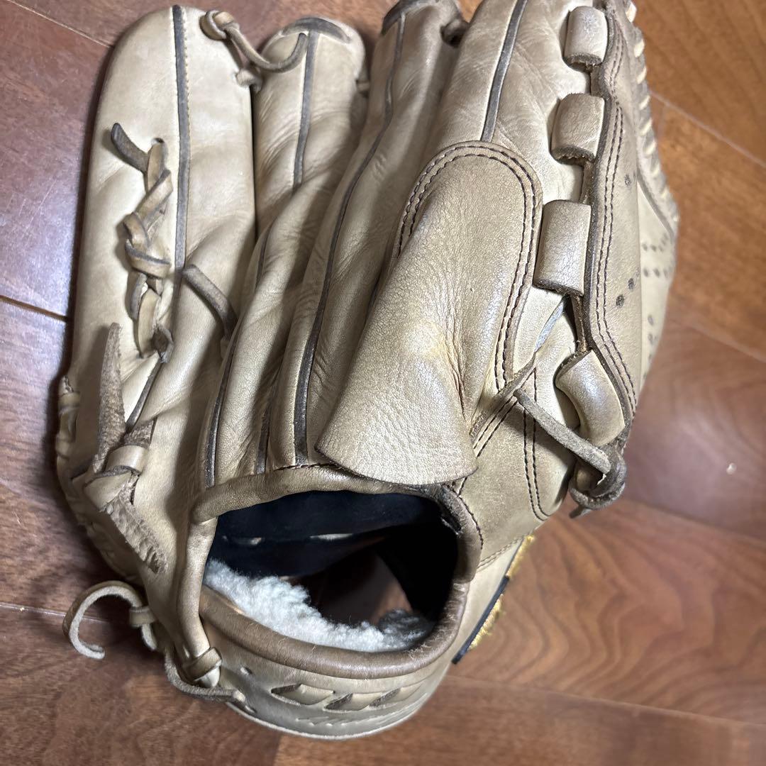 ミズノ 硬式グローブ 右投げ用 キャメル