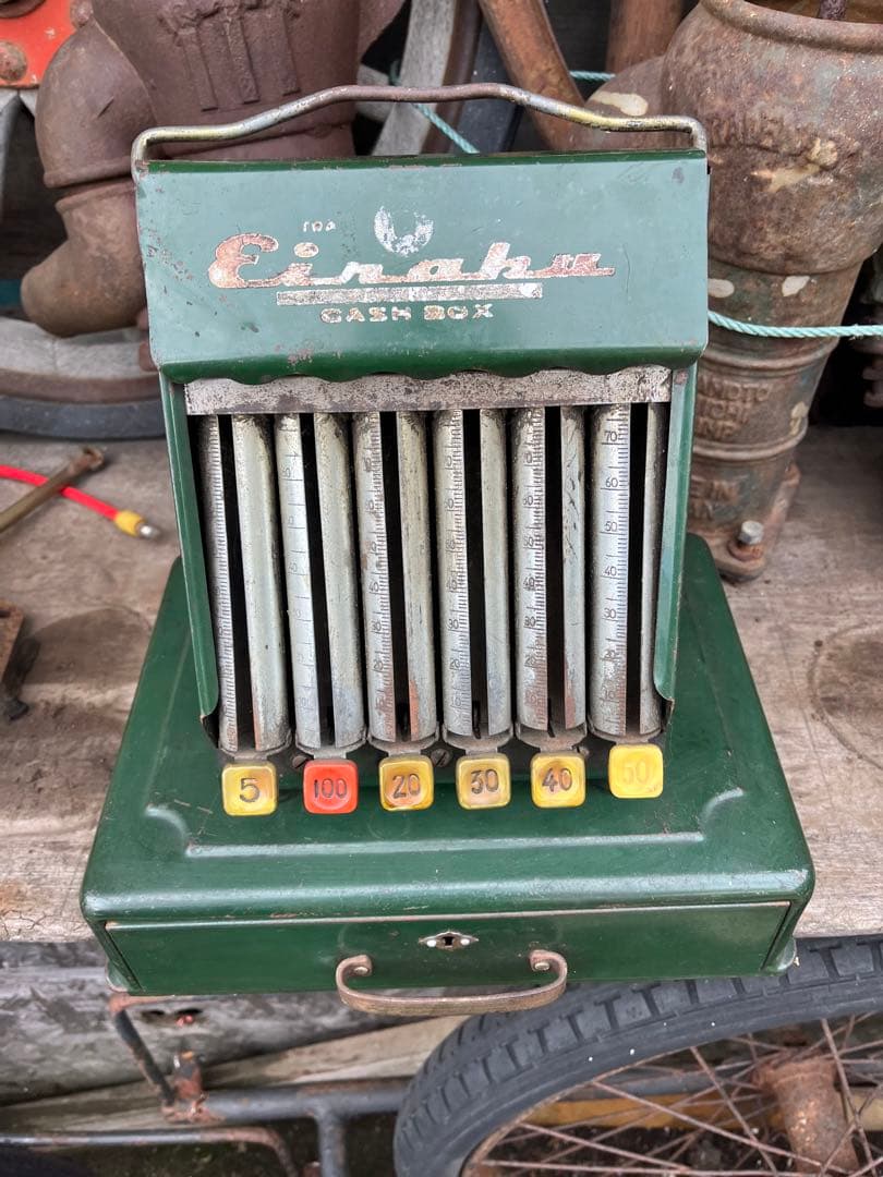 アンティークキャッシュボックス、キャッシュボックス、レトロキャッシュボックス、