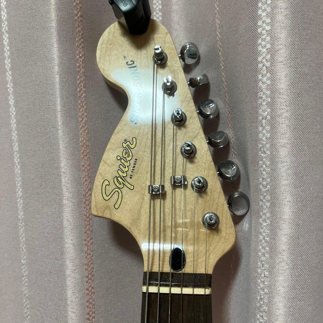 ギター SQUIER Paranormal SUPER-SONIC Shell Pink