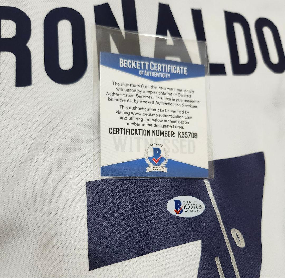レアルマドリード ロナウド サイン ユニフォーム 正規品 ポルトガル代表