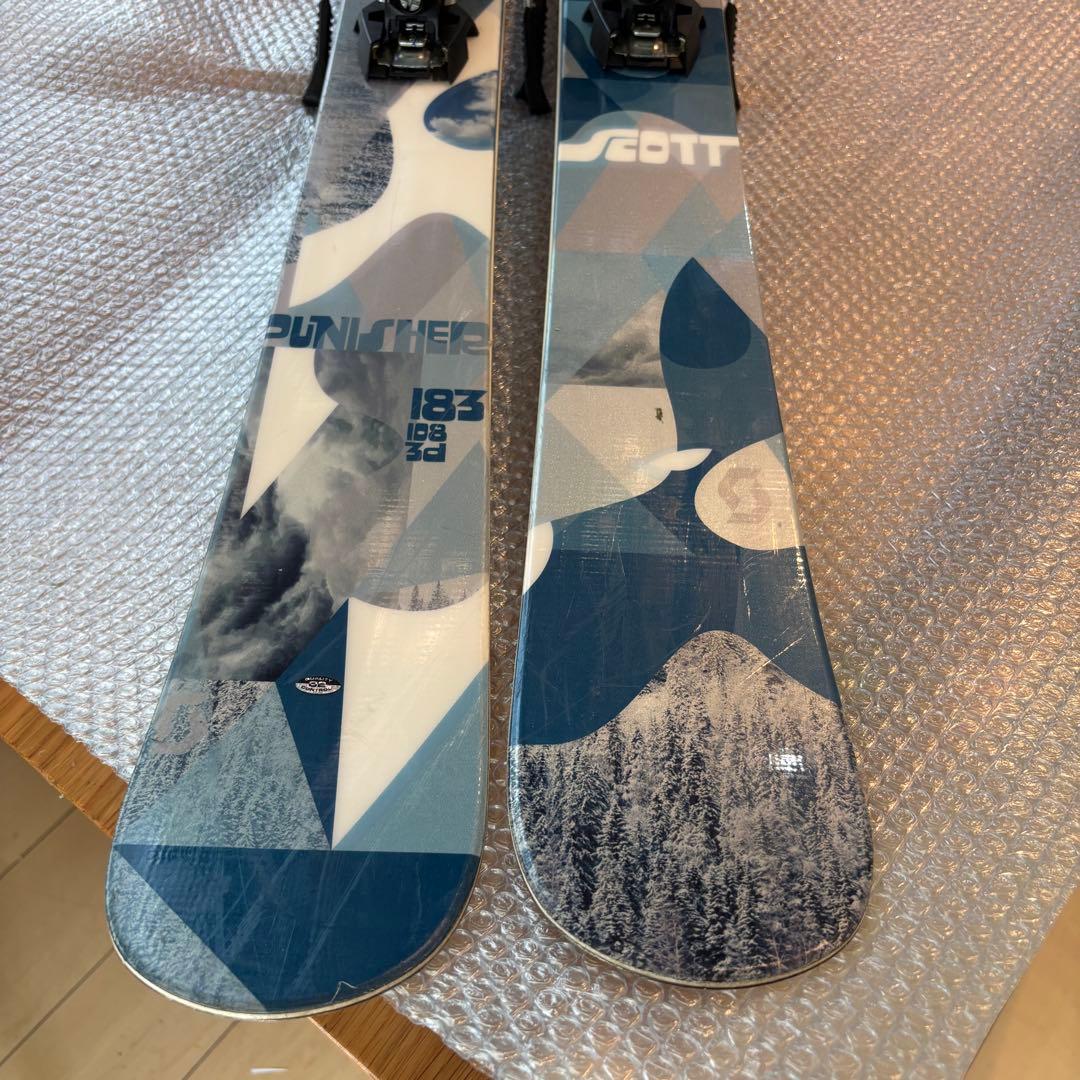 SCOTTパニッシャー 183cm　オールマウンテン バックカントリー　山スキー