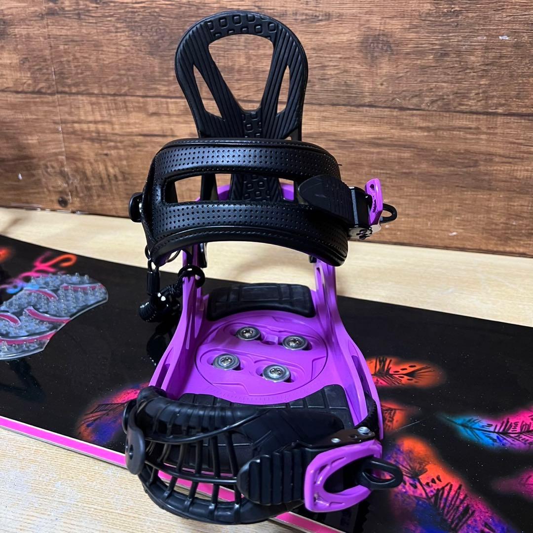 美品　SWIVEL サロモン　レディーススノーボード4点セット　初心者オススメ