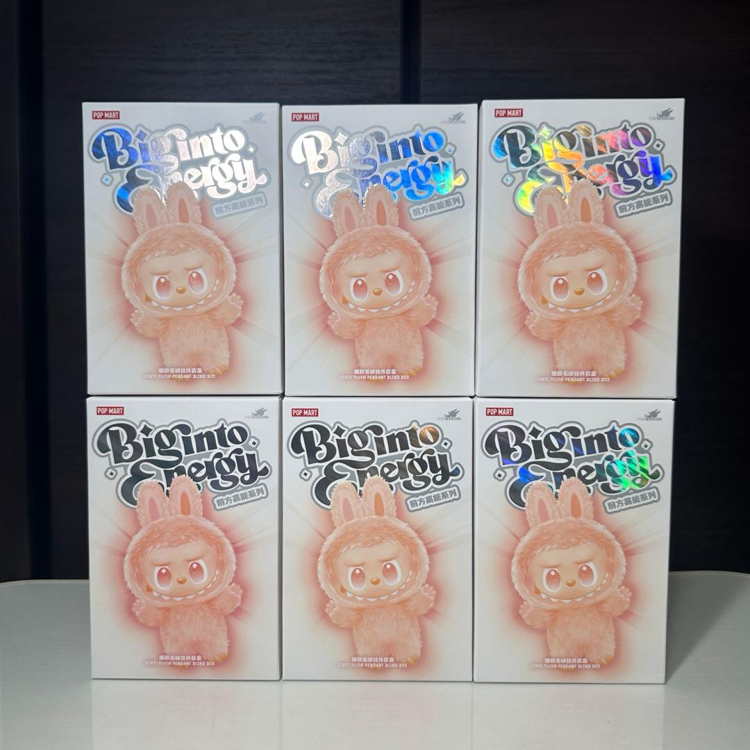 ぬいぐるみ LABUBU THE MONSTERS Big into Energy 6BOX