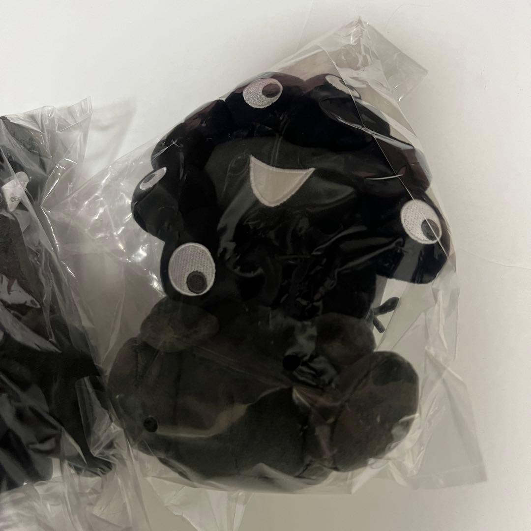 黒ミャクミャク お手玉風 這い型 ぬいぐるみ S セット 関西万博