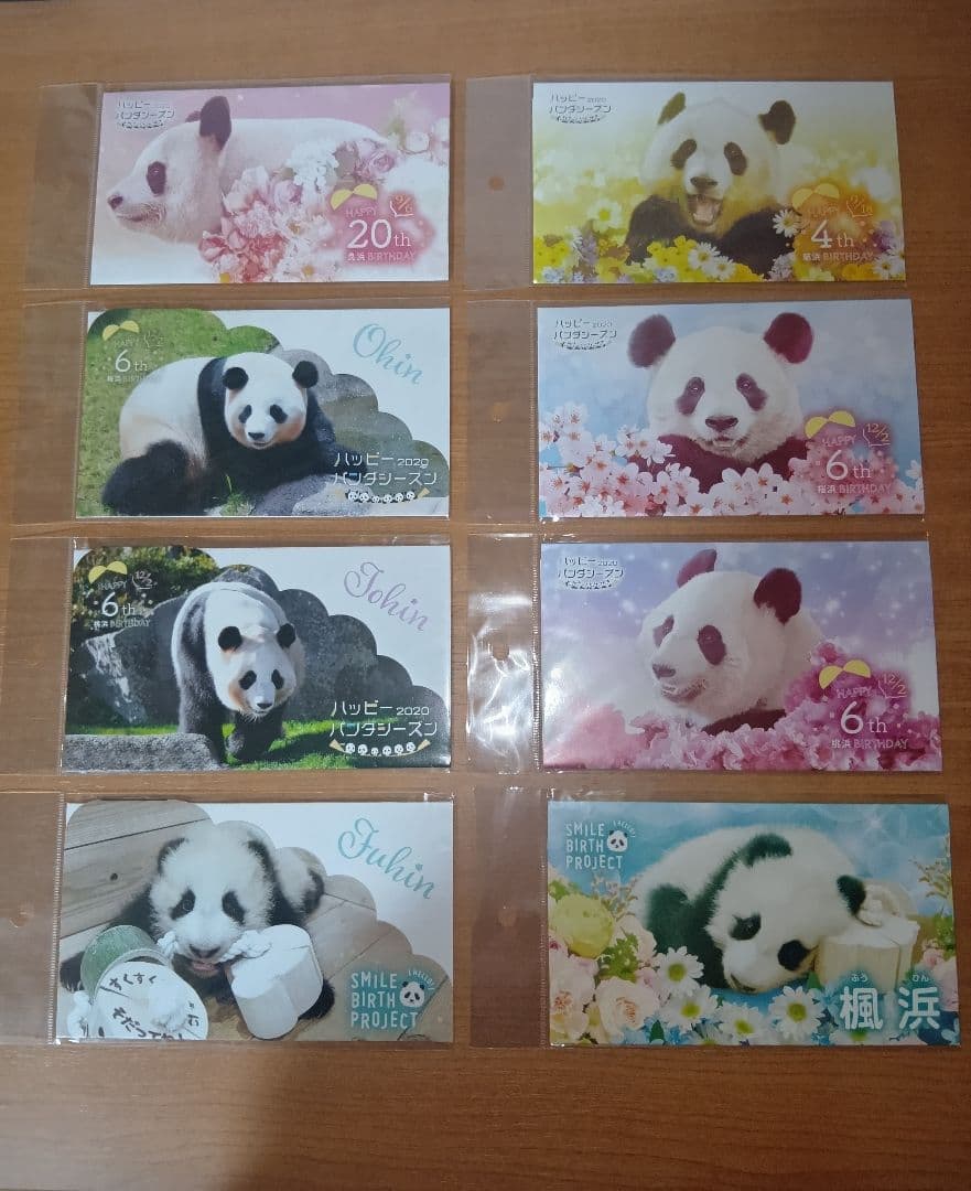 アドベンチャーワールド　パンダ　良浜　桜浜　桃浜　結浜　楓浜　マスクケース