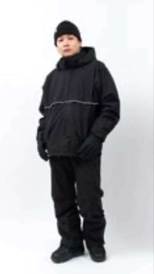 CHUR ピーチスキン無地ジャケット ブラック　新品タグ付き