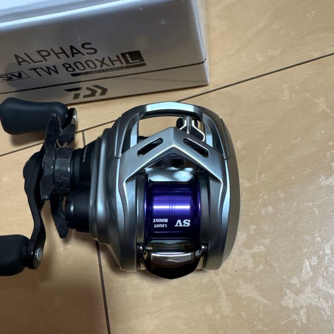 2/20まで アルファスSV TW 800XHL純正スプール付き