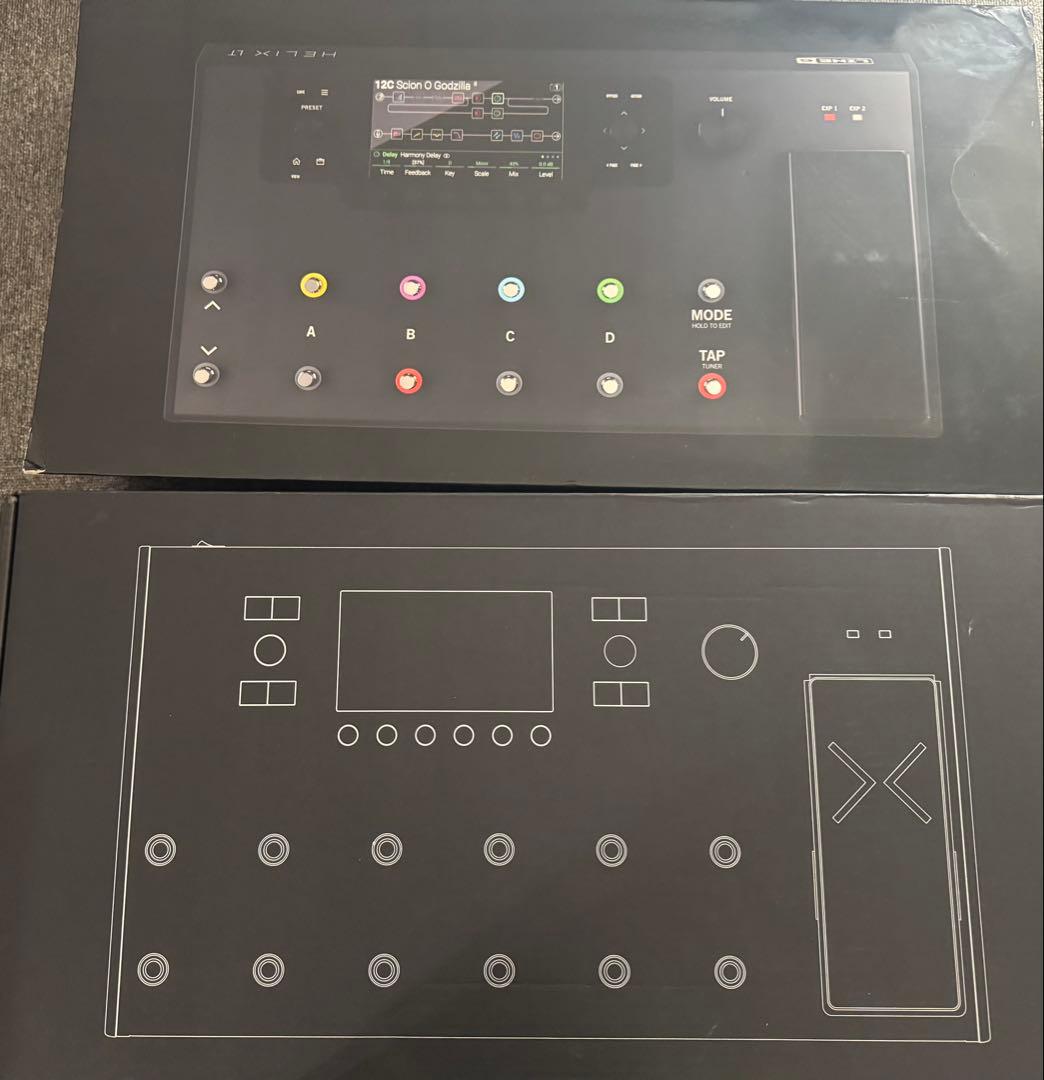 Line 6 Helix LT ギターエフェクター