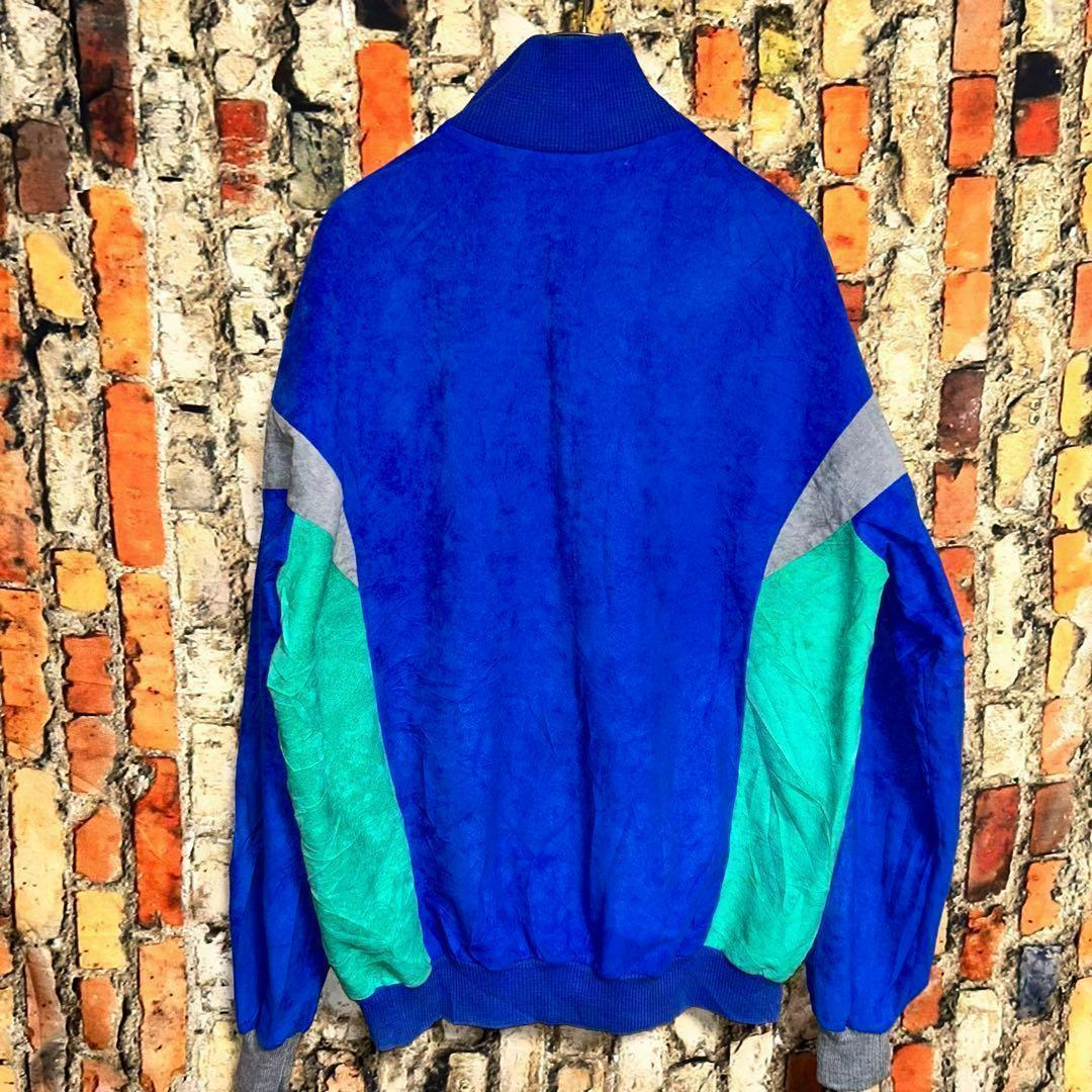 フランス製adidas 70s スリーバードベロア生地トラックジャケット