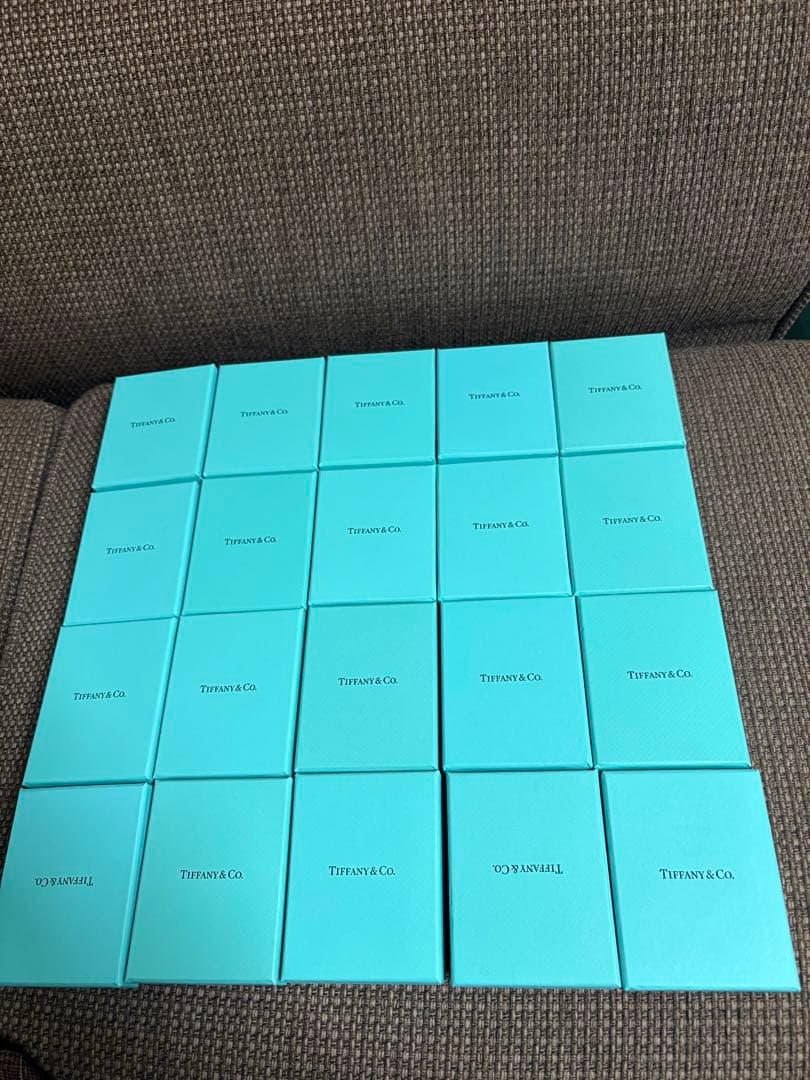 現行品　Tiffanyティファニー空箱巾着袋　取扱説明書 20セット