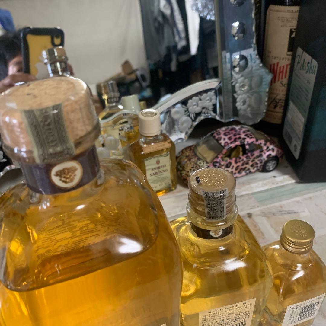 サントリー ピュアモルトウイスキー 640ml 180,50 ml セット