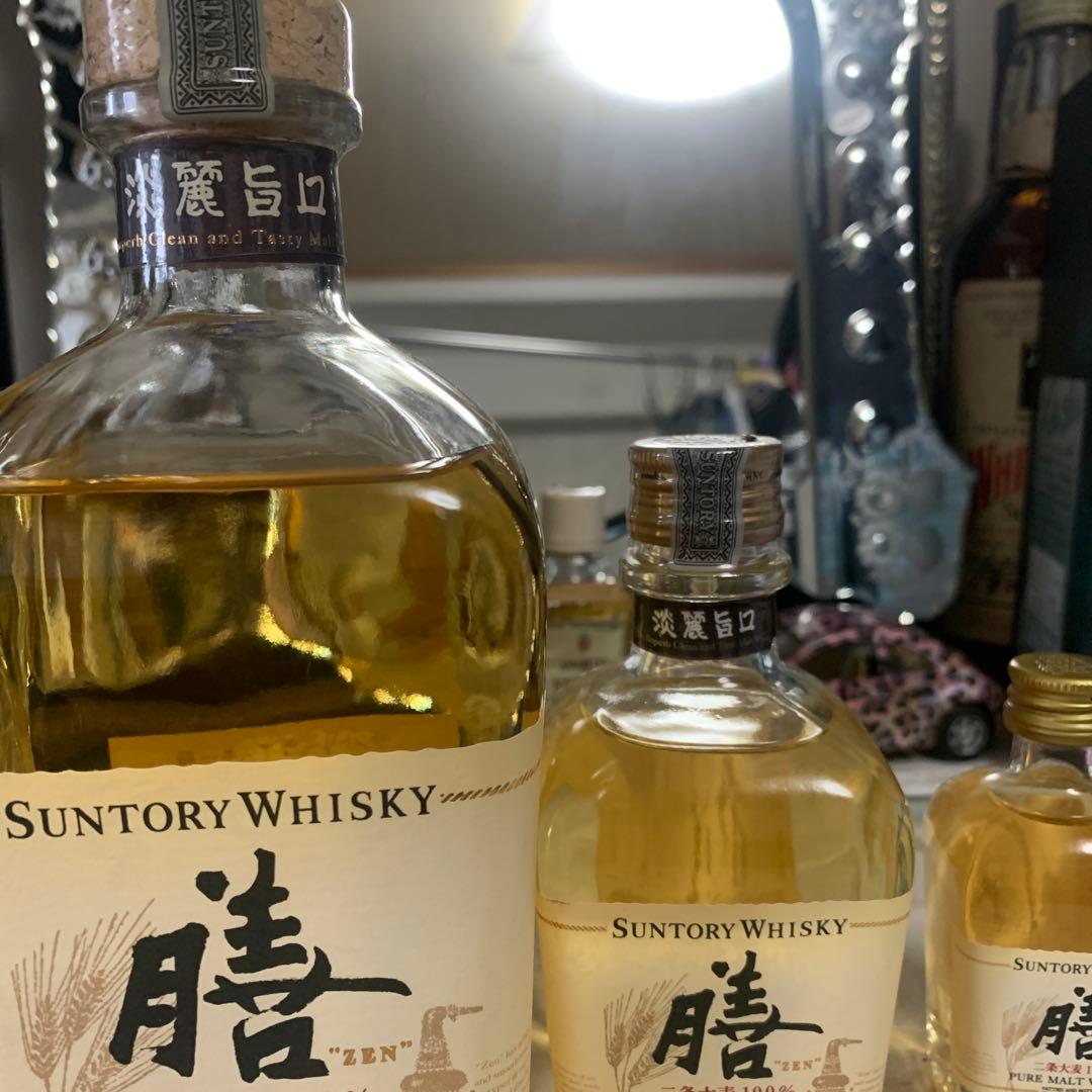 サントリー ピュアモルトウイスキー 640ml 180,50 ml セット