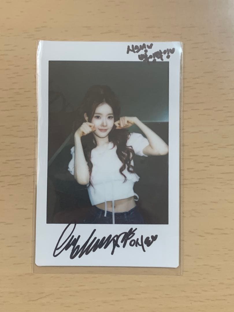 STAYC シウン　チェキ　直筆サイン
