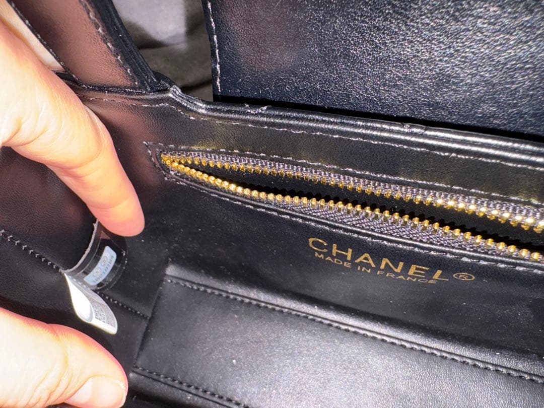 ♡美品♡ ブラック キルティング ハンドバッグ　ノベルティ