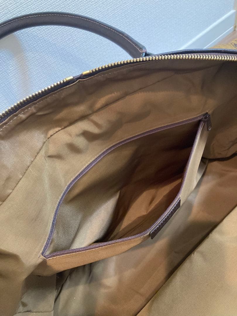 新品　MORABITOモラビト ボストンバッグ 旅行鞄 大容量 キャメルブラウン