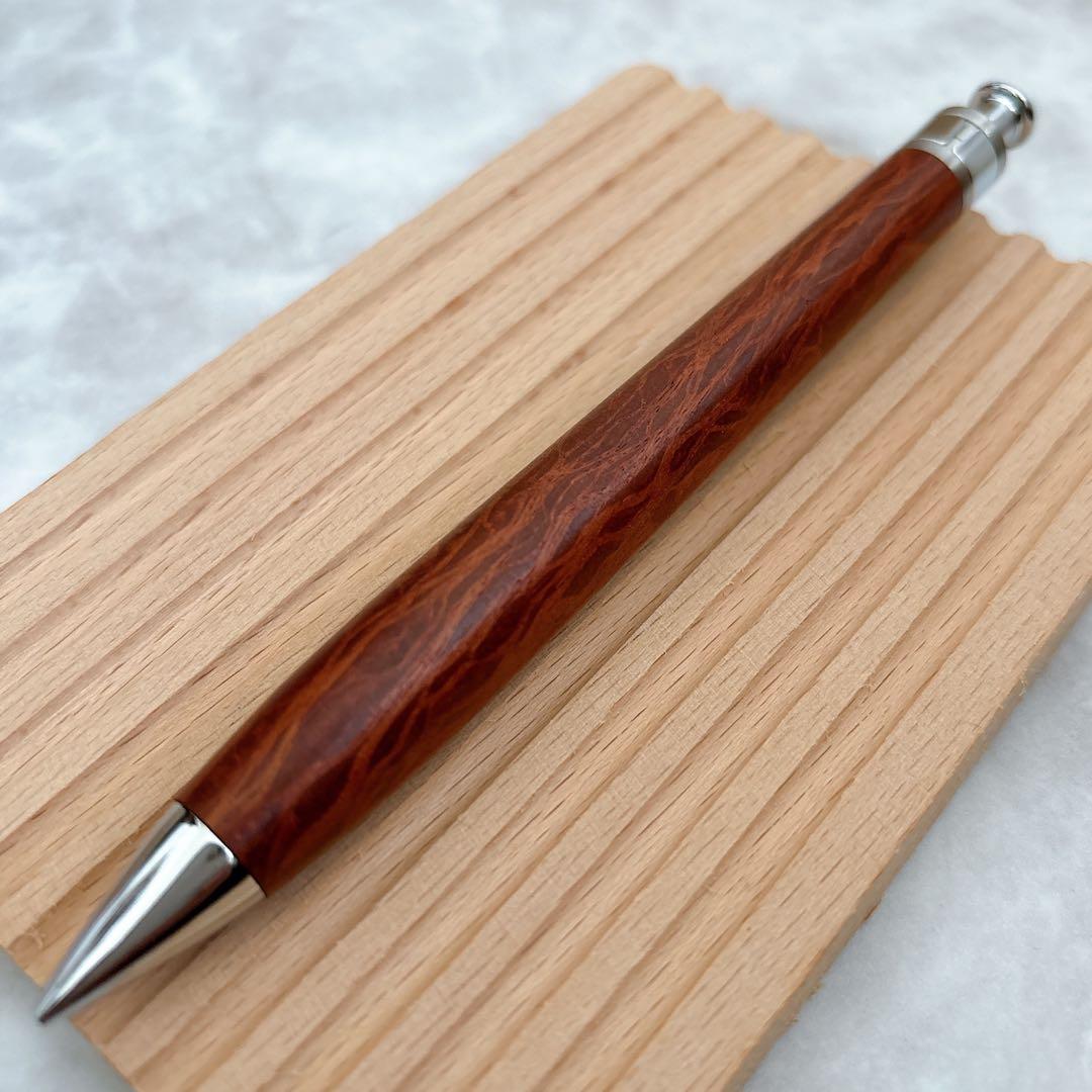 【24時間以内発送】工房楔 レースシーオーク 真鍮パイプ シャープペンシル