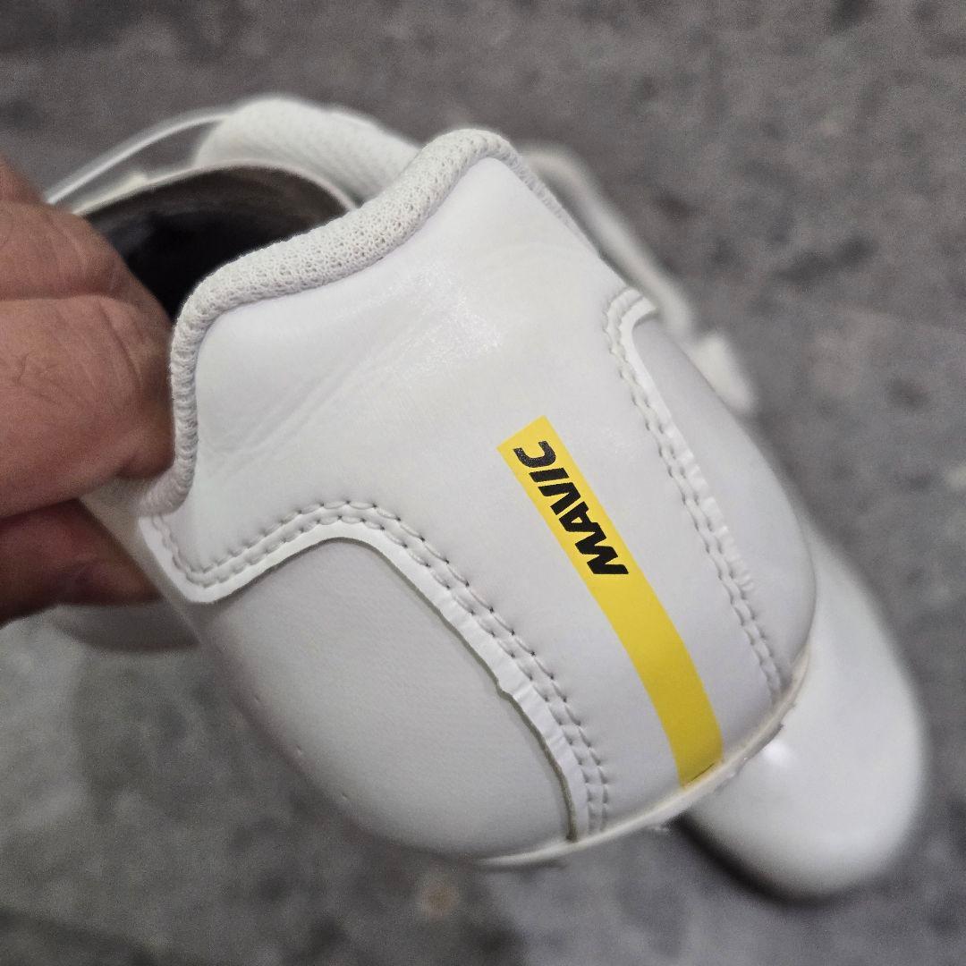 【美品・希少】MAVIC COSMIC BOA オールホワイト 27cm